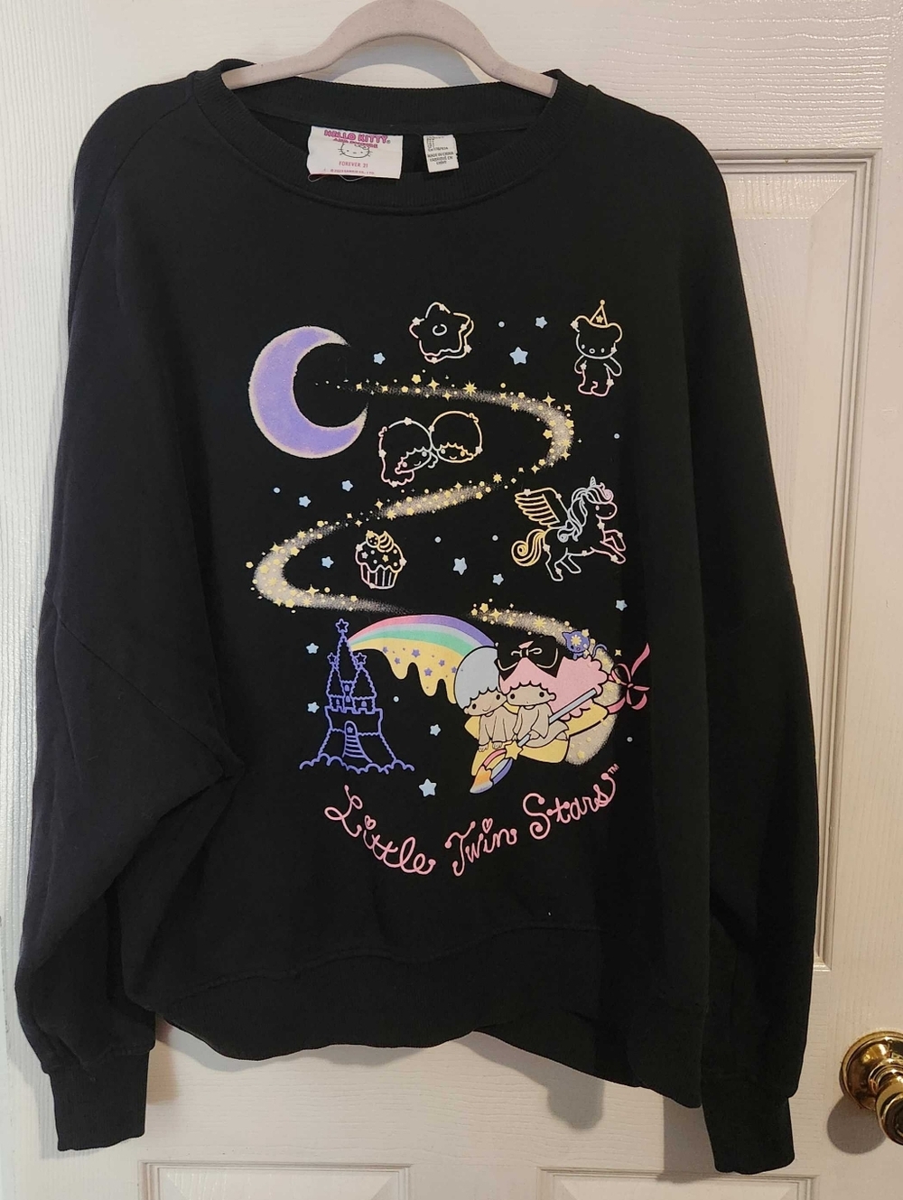 Forever21 Sanrio Twin Stars Sweater